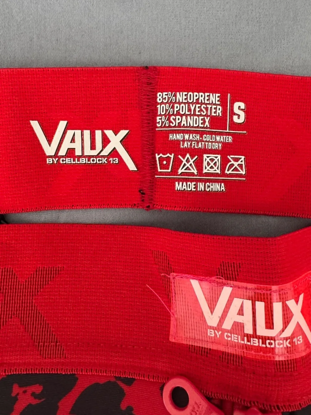 CellBlock 13 Vaux Leopard Jockstrap - Red/Black - NWT - Small - Picture 2 of 5